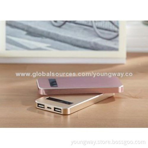 4000mAh High Capacity Power Bank, Dual USD Mobile Charger,Size: 126*61*9.5mmNew